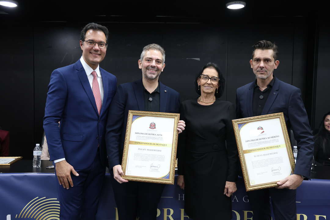 Homenagem Empreendedores de Destaque na Assembleia Legislativa de São Paulo